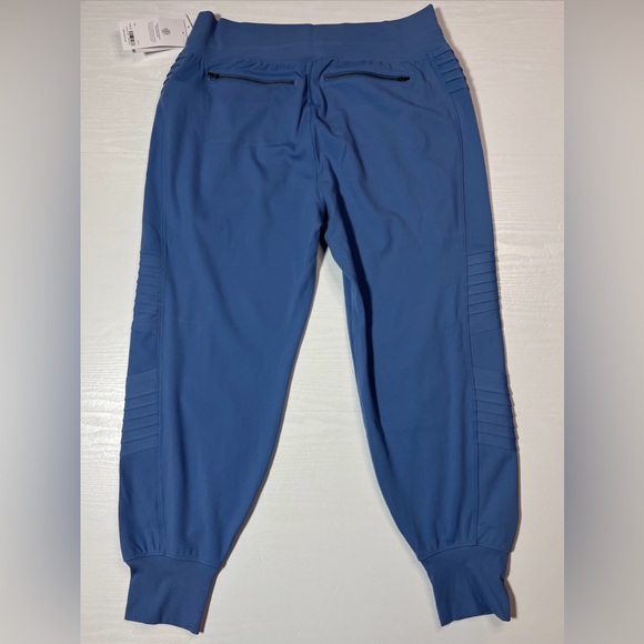 Athleta Venice Moto Jogger Womens 1X Blue Ankle Cuffed - Picture 12 of 15